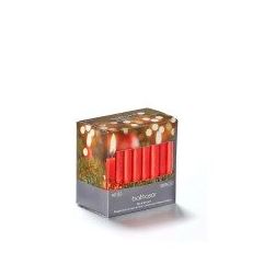 BALTHASAR BOUTIQUE bougie arbre 01 rouge 40 pce