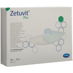 ZETUVIT Plus compresse absorbante 20x25cm 10 pce