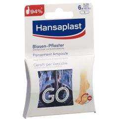 Hansaplast Footcare Blasen Pflaster klein 6 Stk