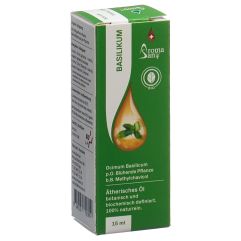 Aromasan Basilikum Äth/Öl in Schachtel Bio 15 ml