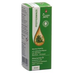 AROMASAN menthe poivrée huil ess étui bio 15 ml