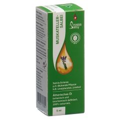 AROMASAN sauge sclarée huil ess dans étui bio 5 ml