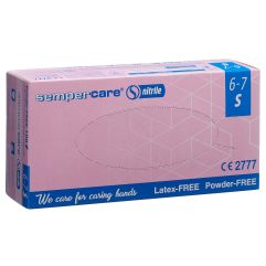 Sempercare Handschuhe Nitril S puderfrei unsteril 100 Stk