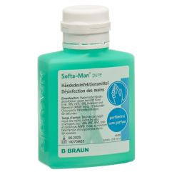 Softa-Man pure Händedesinfektion alkoholisch farbstoff- und parfümfrei 100 ml