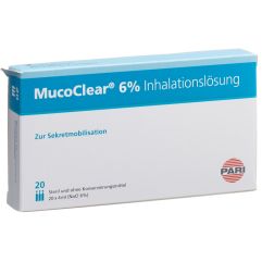 PARI MucoClear 6 % NaCl solut inhalat 20 amp 4 ml