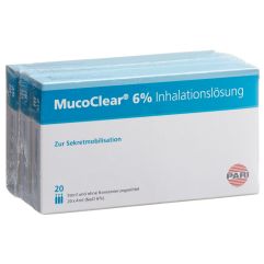 PARI MucoClear 6 % NaCl solut inhalat 60 amp 4 ml