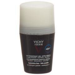 VICHY Homme déo 48h peau sens roll-on 50 ml