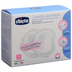 Chicco Natural Feeding Stilleinlage leicht und sicher antibakteriell 30 Stück