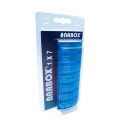 ANABOX distributeur médicaments 1x7 turquoise