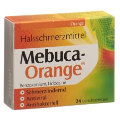 Mebuca-Orange 24 Lutschtabletten