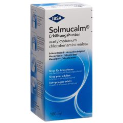 SOLMUCALM toux grasse sirop adult fl 180 ml