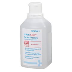 OCTENISEPT sol incolore avec couvercle fl 500 ml