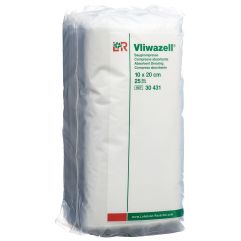 VLIWAZELL compresse absorbante 10x20cm 25 pce