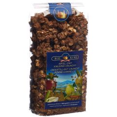 BIOKING croustillant crunchy pomme cannelle 375 g