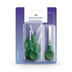 EMOFORM Interdentalbürsten 3.0mm dunkelgrün 5 Stk