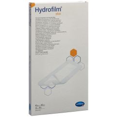 Hydrofilm PLUS wasserdichter Wundverband 10x20cm steril 5 Stk