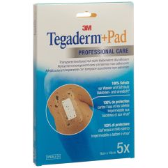 3M Tegaderm+Pad 9x15cm Wundkissen 4.5x10cm 5 Stk