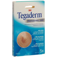 3M TEGADERM FILM pans transparent 6x7cm 5 pce