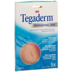 3M Tegaderm Transparentverband 10x11.5cm oval 5 Stück