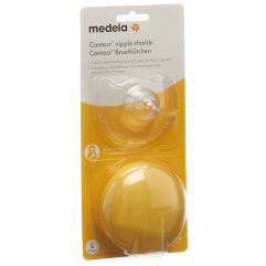 MEDELA Contact bouts sein L 24mm avec box 1 paire