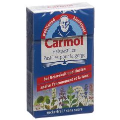 Carmol Halspastillen zuckerfrei 45 g