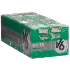 V6 White Kaugummi Spearmint 24 Box