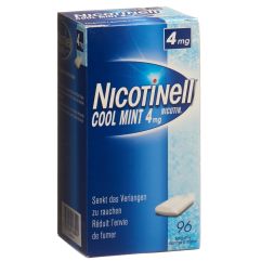 NICOTINELL COOL MINT 4 mg 96 Kaugummi