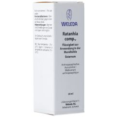 Weleda Ratanhia comp. liq Flüssigkeit zur Anwendung in der Mundhöhle Fl 20 ml