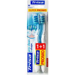 TRISA brosse à dents extra duo medium