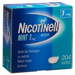 NICOTINELL cpr sucer 1 mg mint 204 pce