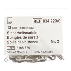 IVF Sicherheitsnadeln Gr2 38mm Btl 12 Stk