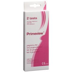 Primeview hCG midstream pregnancy test mini 2 Stk