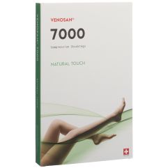 Venosan 7002 A-GH KKL2 XL lang offen mit Haftrand black 1 Paar