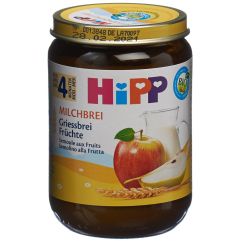 Hipp Milchbrei Griessbrei Früchte 190 g