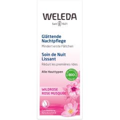 WELEDA rose musquée soin de nuit lissant 30 ml