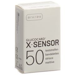 GLUCOCARD X-SENSOR bandelettes 50 pce