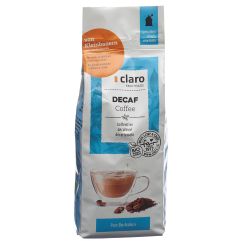 Claro Décaffeinato Kaffee gemahlen Bio Btl 250 g