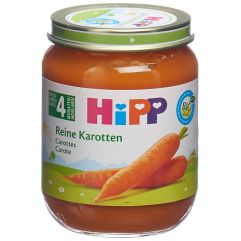 HIPP carottes verre 125 g