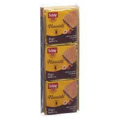 SCHÄR noccioli snack 3 pc. sans gluten 63 g