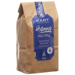 KART henné pdr neutre bdih sachet 200 g