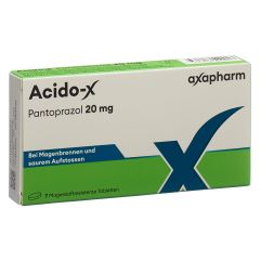 Acido-X 20 mg 7 Magensaftresistente Filmtabletten