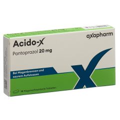 Acido-X 20 mg 14 Magensaftresistente Filmtabletten