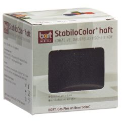 Bort Stabilo Color Binde 6cmx5m kohesiv schwarz