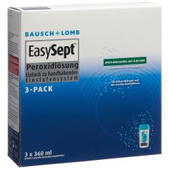 BAUSCH LOMB EasySept Peroxide 3 paquets 3 x 360 ml
