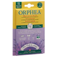 Orphea Mottenschutz Blätter Lavendelduft 12 Stück + 3 Stück Aktion