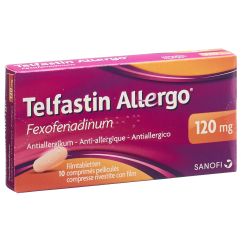 Telfastin Allergo 120 mg 10 Filmtabletten