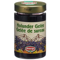 MORGA Konfitüre Holundergelée schwarz 350 g