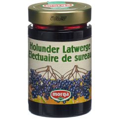 MORGA Konfitüre Holunder Latwerge 375 g