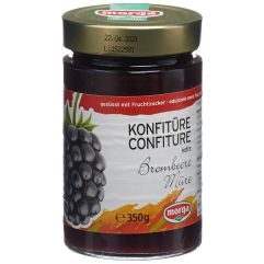 MORGA confiture mûres av fructose 350 g