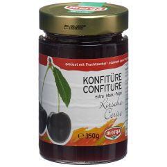 MORGA confiture cerises noires av fruct 350 g